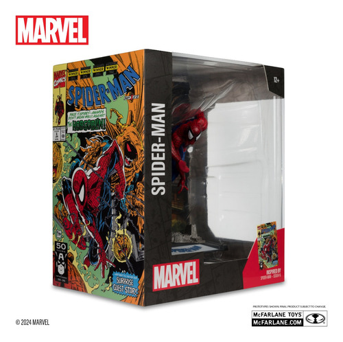 Figura 1:10 Marvel - Spiderman By Todd Mcfarlane
