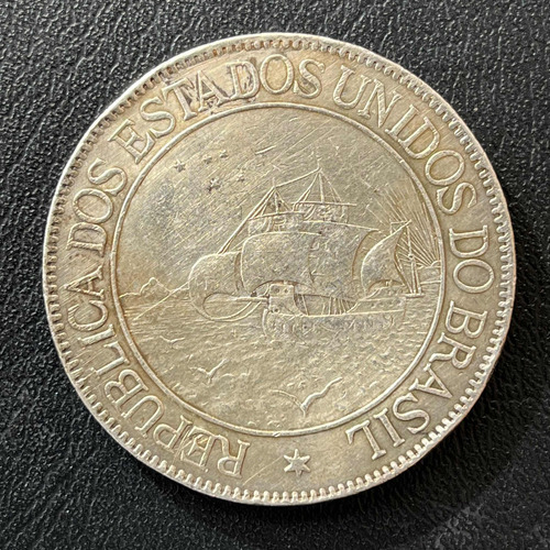 Moeda 2000 Réis 1900 - Iv Centenário Descobrimento Brasil (Usado)