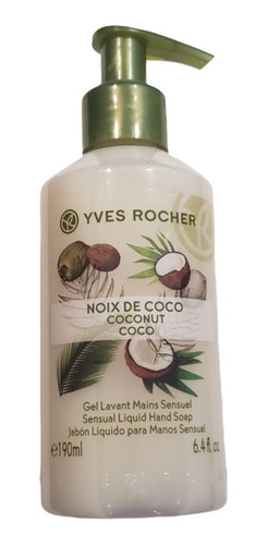 Jabon Liquido Manos Coco Yves Rocher 190ml