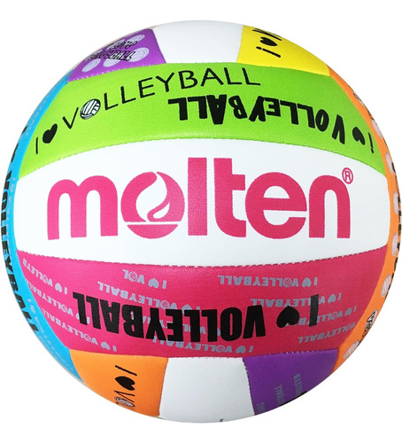 Balon Molten Voleibol Cosido Ms500-uluv I Love Volleyball