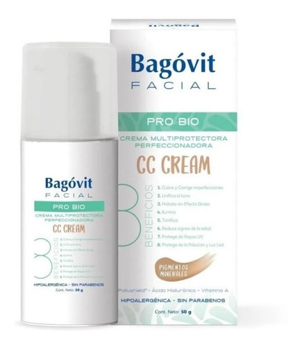 Bagóvit Facial Pro Bio Crema Multiprotectora Perfeccionadora