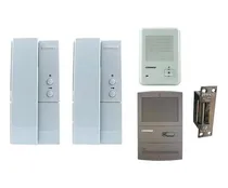 Comprar Kit Portero Electrico Commax Dp 101 2 Telefonos + Cerradura
