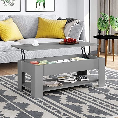 Home Bi Mesa De Centro Con Compartimento De Almacenamiento O