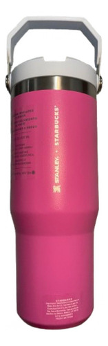 Termo Stanley Rosa 887 Ml - Línea Stanley Rosa Chicle