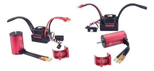 Motor Impermeable 1:10 Rc Buggy Sin Escobillas Y 80a Esc 366
