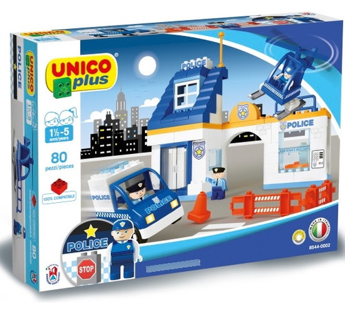 Central Policia Unico Plus 8544 Compatible Lego Duplo