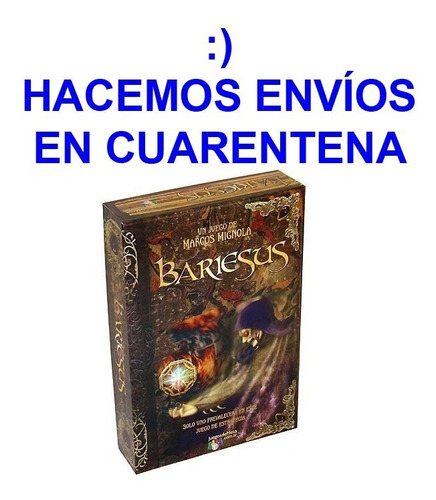 Juego De Mesa Bariesus - Eurogame - Novedad