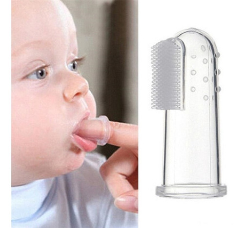 Imagen 4 de 7 de Cepillo Dedal De Silicona Baby Innovation