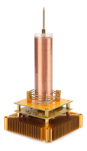 Base De Radiador De Cpu Music Coils Brass Golden Experiment