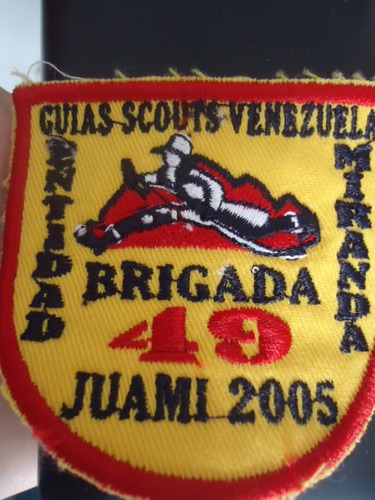 Insignia Guia  Scouts  Antigua