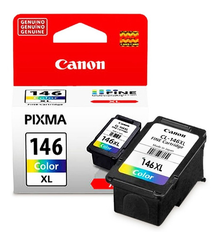 Tinta Canon Cl-146 Xl Tricolor Mg2910,ip2810,mg2510,mg2410