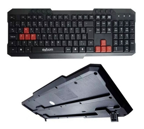 Teclado Mouse Kit Mobilador Game Completo Barato Menor Preço