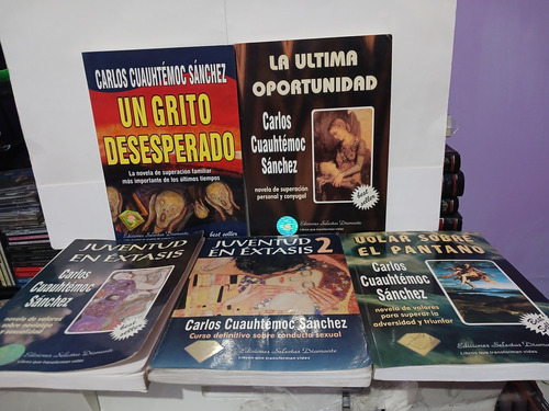 Colección Carlos Cuauhtémoc Sánchez / 5 Libros (Usado)