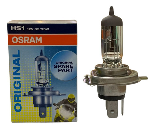 Bombillo Para Moto Hs1 12v 35/35w Marca Osram Original 