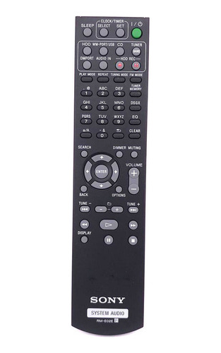 Mando A Distancia Rm-e02e For Sony For Hcd-e300hd