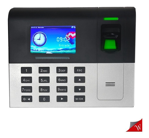 Imagen 1 de 5 de Reloj Biometrico Control De Asistencia Bt Time
