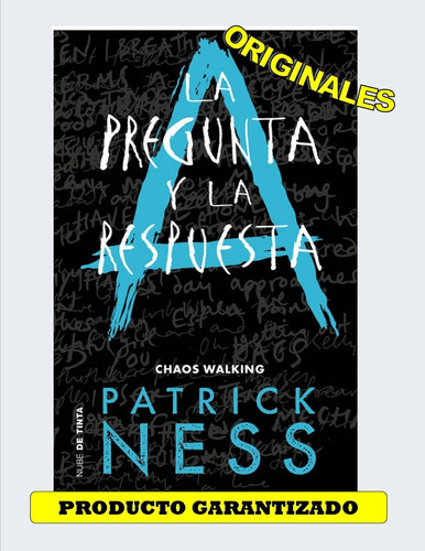 La Pregunta Y La Respuesta, De Patrick Ness. Editorial Nube De Tinta En Español