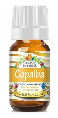 Aromaterapia Aceites - Aceite Esencial Pure Gold Copaiba, 10