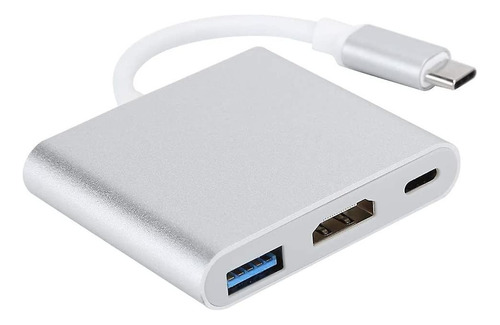 Convertidor Tipo C A  Hdmi Usb Para Macbook Air / Pro 2020