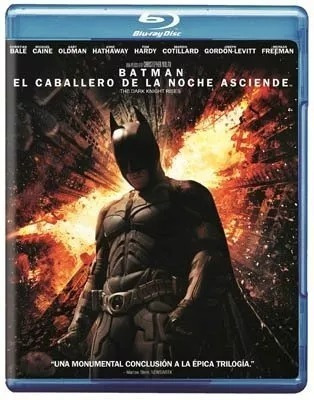 Batman El Caballero De La Noche Asciende Blu Ray + Dvd Nuevo | MercadoLibre