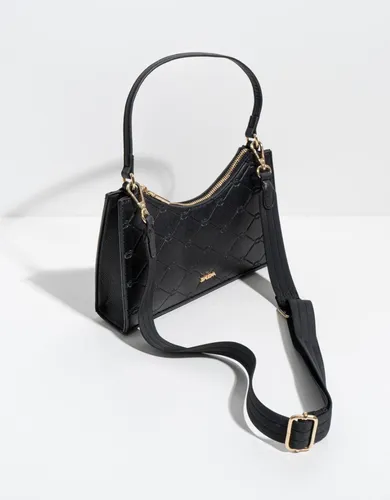 Bandolera Isadora Cartera Matelaseada Doble Asas Color Negro negro