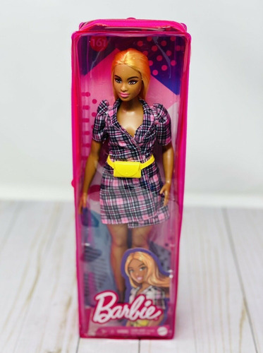 Barbie Fashionistas 161 Negra 2021 Lançamento Pronta Entrega