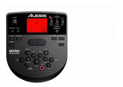 Imagem 10 de 12 de Bateria Eletronica Alesis 300 Sons Nitro Mesh Kick Spec Edit