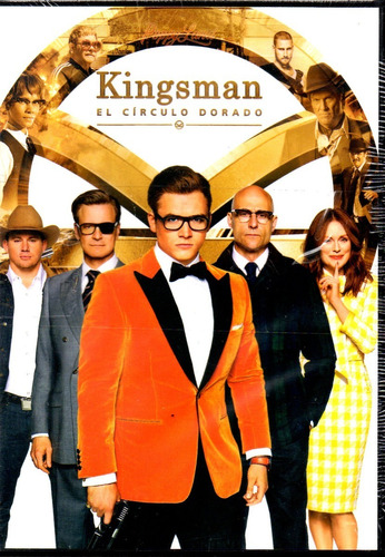 Kingsman El Círculo Dorado - Dvd Nuevo Orig. Cerrado - Mcbmi