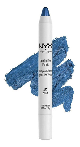 Nyx Lápiz De Ojos Jumbo Color Cobalto 627