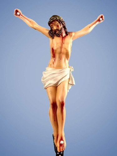 Imagem Corpo De Cristo Crucificado 58cm Para Cruz De 120cm