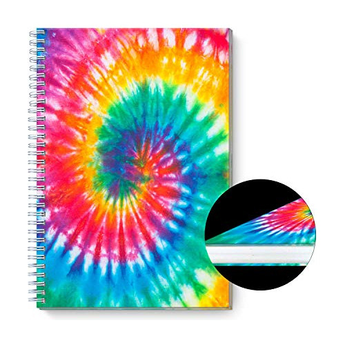 Cuaderno Espiral Diseño De Tie Dye A5, Cuaderno Reglas...