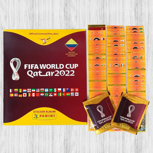 Álbum Qatar 2022 + 25 Láminas Sin Repetir - Panini