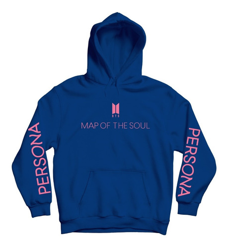 Bts Sudadera Kpop Map Of The Soul Persona Hoodie Pink Print