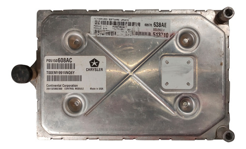 05150608ac 68078638ae Computadora Dodge Challenger 2012 3.6 (Usado)