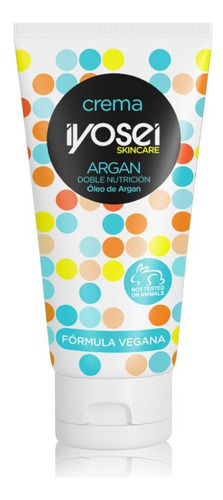  Crema Corporal Iyosei - Formula Vegana - Oleo De Argan X60g Fragancia Neutro