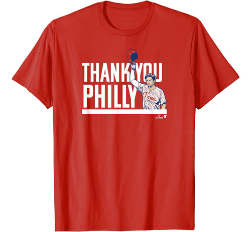 Trea Turner - Gracias Filadelfia - Camiseta De Béisbol Filad