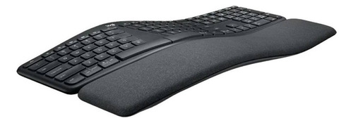 Teclado bluetooth Logitech Ergo Series QWERTY español color negro
