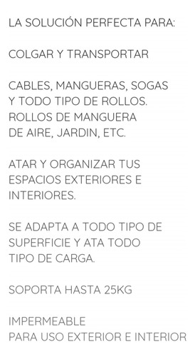 Organizador Átalo Agarrar Colgar Sujetar Atar Todo (25k)40cm