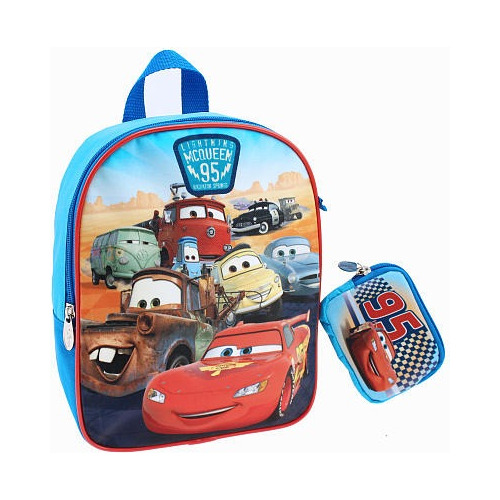 Disney Pixar Cars 10 Pulgadas Mini Mochila Con La Caja De Ut
