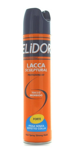 Fijador Elidor Laca Sculptural Profesional Uv Forte Italiana