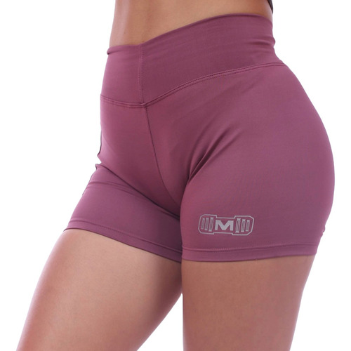 Short Pantaloneta Con Bolsillo Para Mujer | Color Palo Rosa
