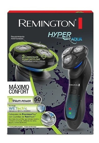 Afeitadora Rotativa Hiperflex Aqua Xr1430 Remington