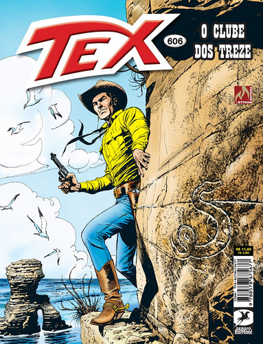 Tex Nº 606, de Boselli, Mauro. Série Tex (606), vol. 606. Editora Edições Mythos Eireli, capa mole em português, 2019