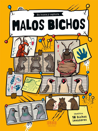 Malos Bichos - Konecna Sabrina (Tapa Dura) - Ideaka, de Konecna, Sabrina. Editorial Edelvives, tapa dura en español, 2020