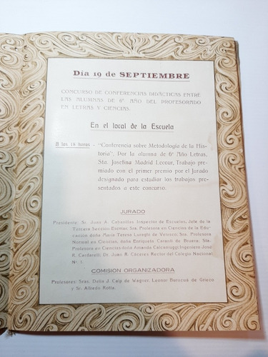 Imagen 5 de 9 de Programa Rosario Festejo Colegio Nicolás Avellaneda Ro 1321