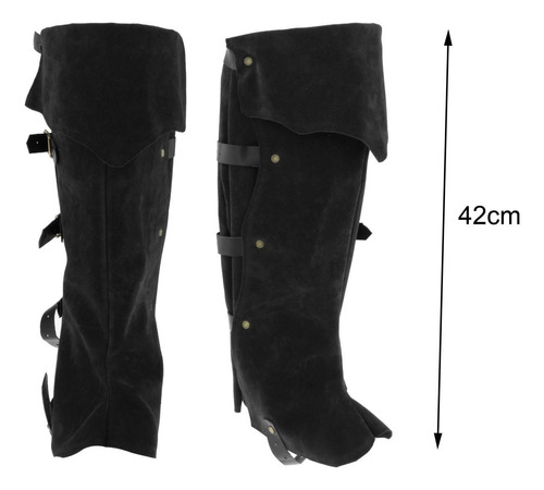 Fundas Para Botas Impermeables Renacimiento Gótico Pu
