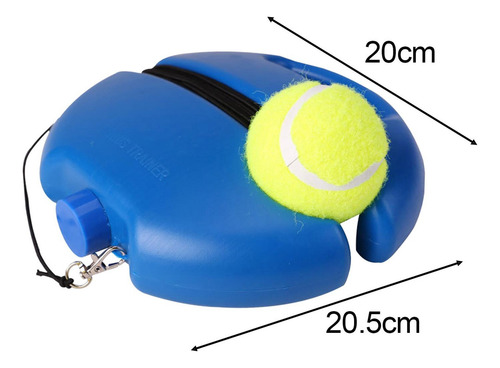 Pelota De Rebote For Entrenador De Tenis Portátil