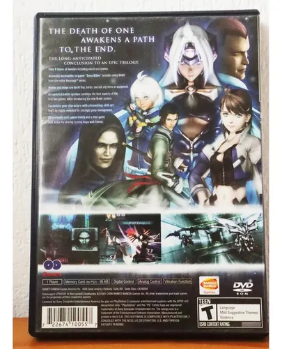 Xenosaga Episode 3 Ps2 Completo Original (leia) | MercadoLivre