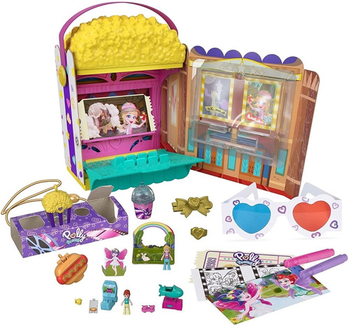 Polly Pocket Un-box-it Set Palomitas Un Box It Polly Pocket