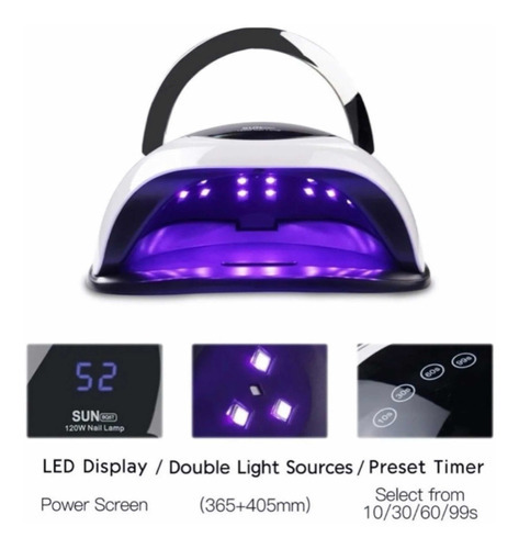 Cabina Sun Bq5r 36 Led 120w Táctil Profesional